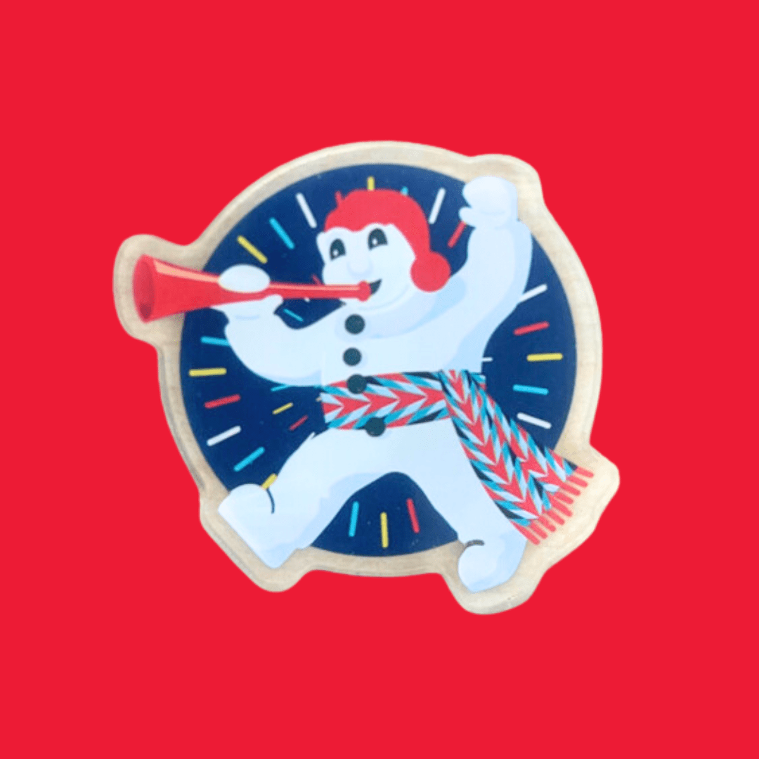 MAGNET – BONHOMME WITH TRUMPET