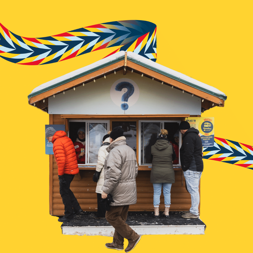 Kiosque Vidéotron au Carnaval de Québec