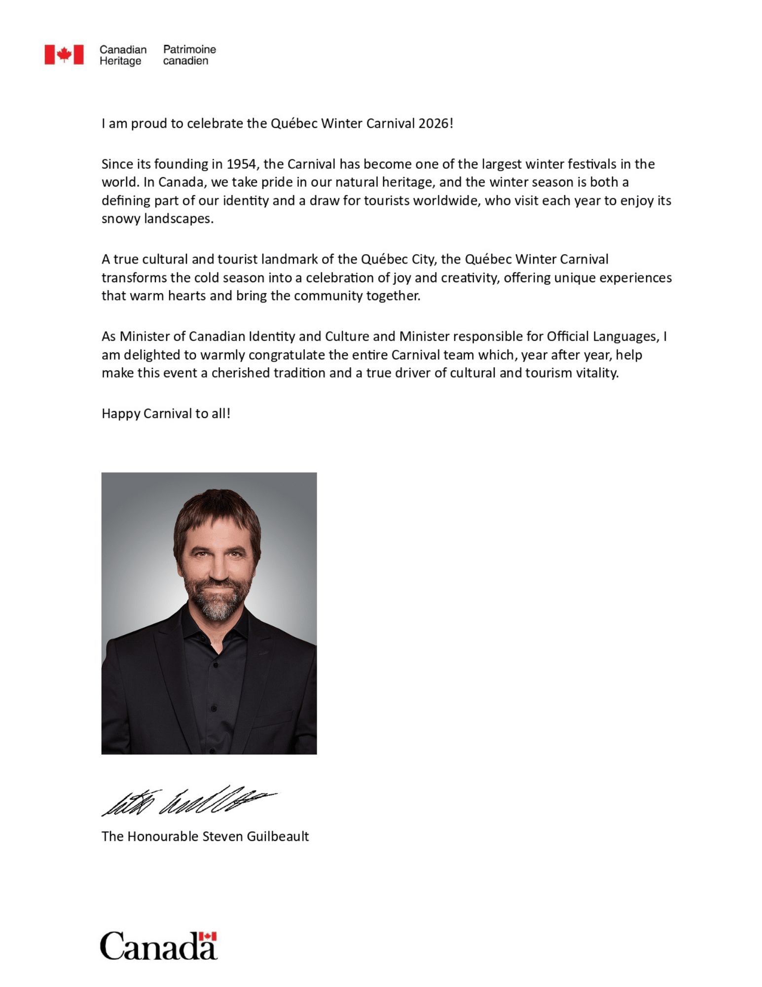 Photo verticale 1 du Carnaval