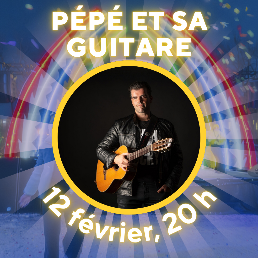 Pépé et sa guitare