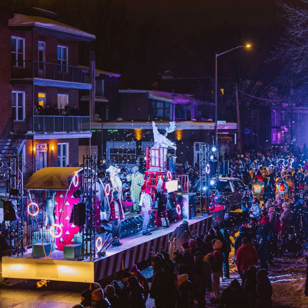 Premier défilé du Carnaval de Québec